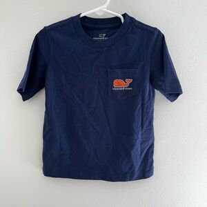 Vineyard Vines Kids Classic Navy Tee